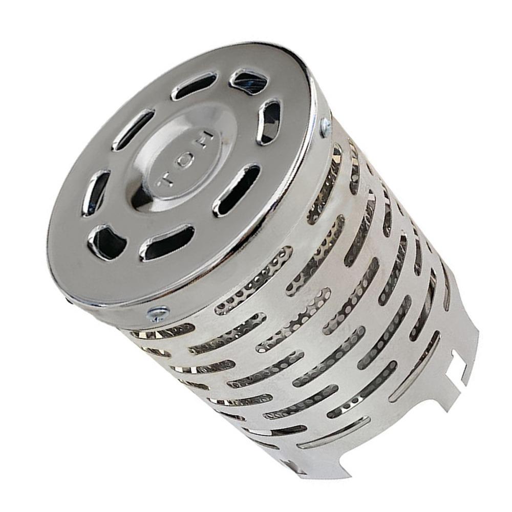 Stainless Steel Portable Heater With Handle Emergency Heater Durable Heating Cover Traveling