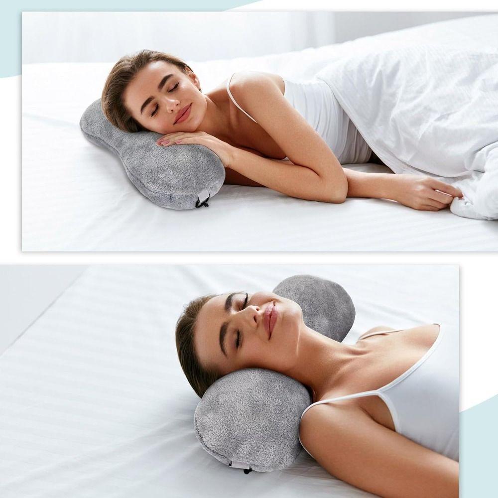 Adjustable Strap Neck Support Pillow Versatile Waist Support Pillow New Car Headrest Cushion Sleep
