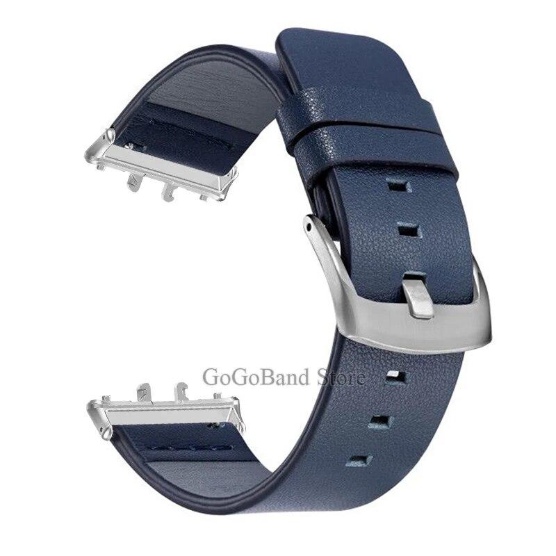 Leather Strap for Samsuang Galaxy Watch Fit 3 Band 18mm Quick Fit Metal Connector Correa for Galaxy Watch Fit 3 Bracelet