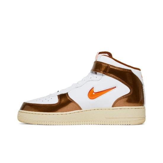 

Nike Air Force 1 Mid QS Ale Brown DH5623-100 Мужские размеры EU 40.5 белый/коричневый