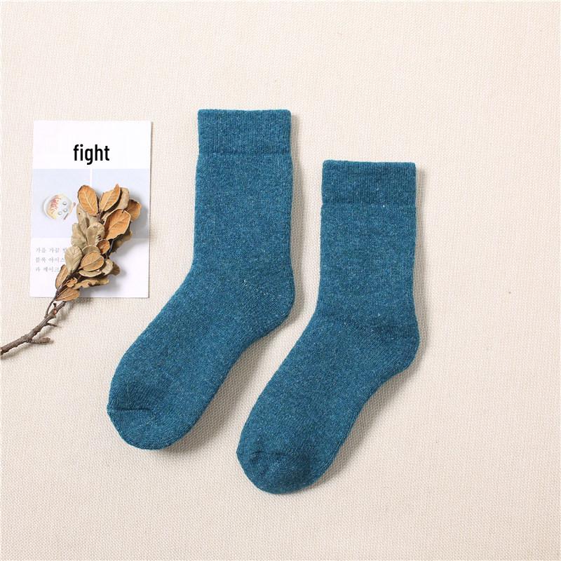 Superdicke Wollmischung Socken für Damen und Herren, mittellang - Gemütlich und warm für Herbst und Winter