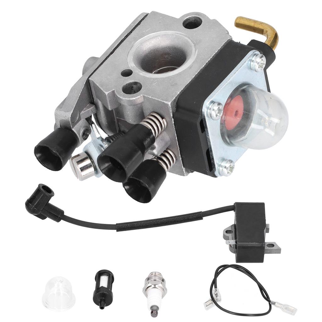 Carburetor Ignition Coil Sparking Plug Set for STIHL FS75 FS80 FS85 FC85 HT70 HS75 HS80