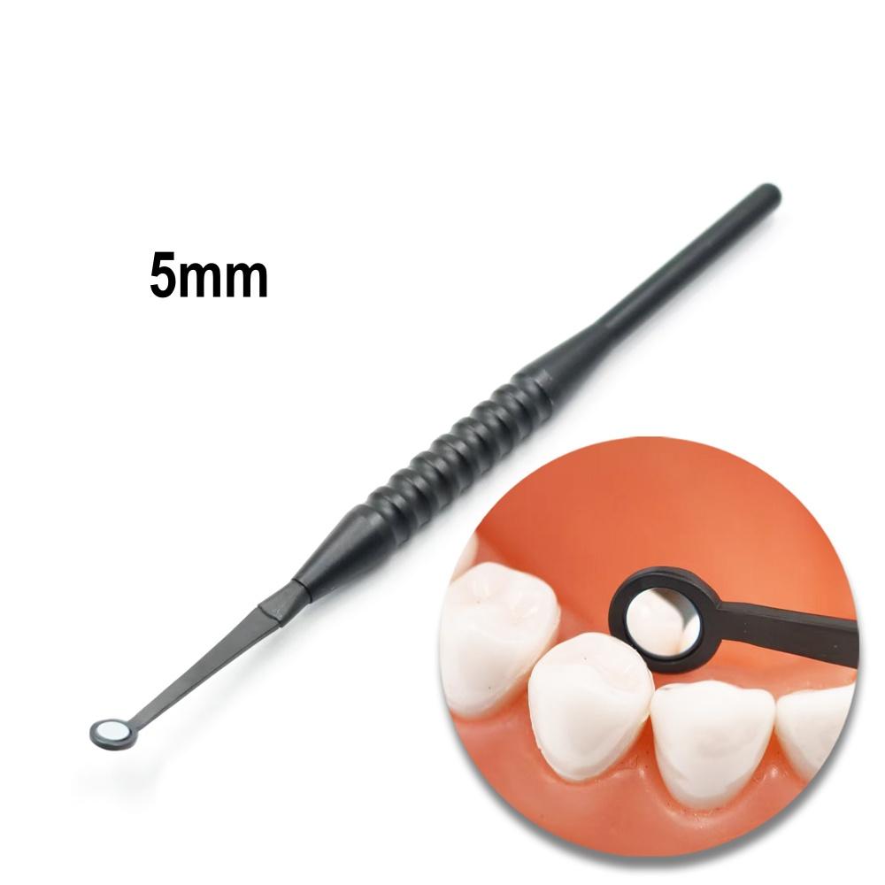 Dünner Dental-Mikro-Mundspiegelreflektor mit abnehmbarem Griff, autoklavierbares Odontoskop, multifunktionales Prüfwerkzeug