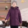 Elderly Women's Quilted Winter Coat