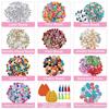 Luxury Jewelry Making Kit Acrylic Crystal Shaped Bead Bracelet Pendant Jewelry Making Combination Set