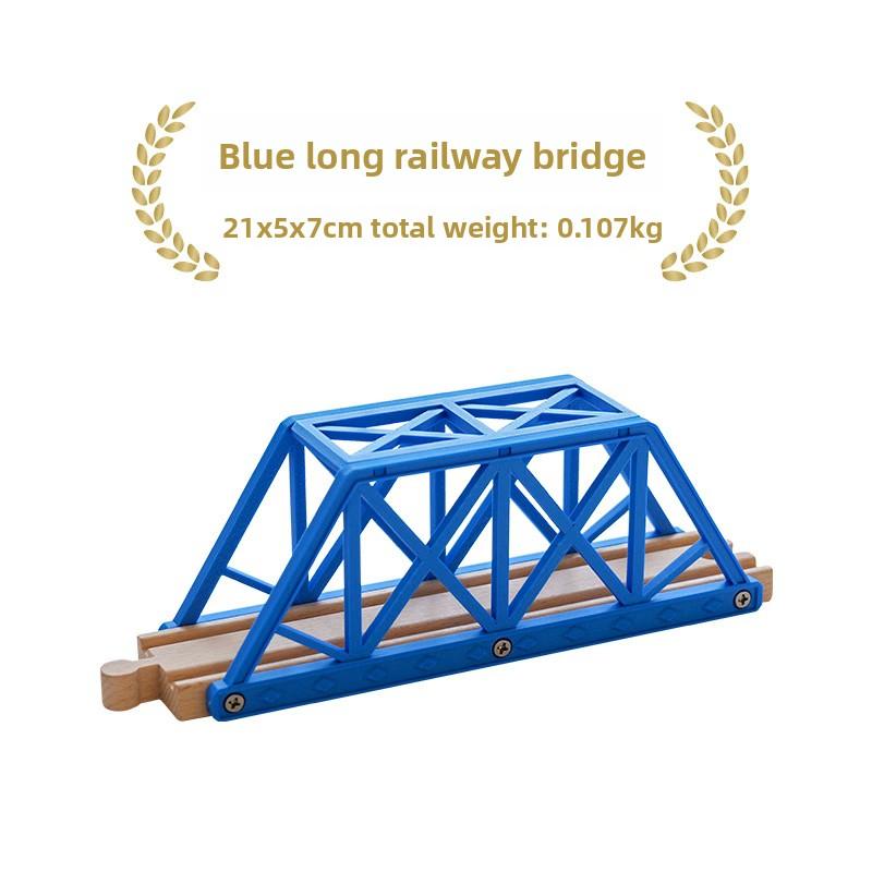All Kinds Wooden Bridge Wooden Train Track Accessories Suspension Bridge fit for Brand Wooden Railway Tracks Toys for Children