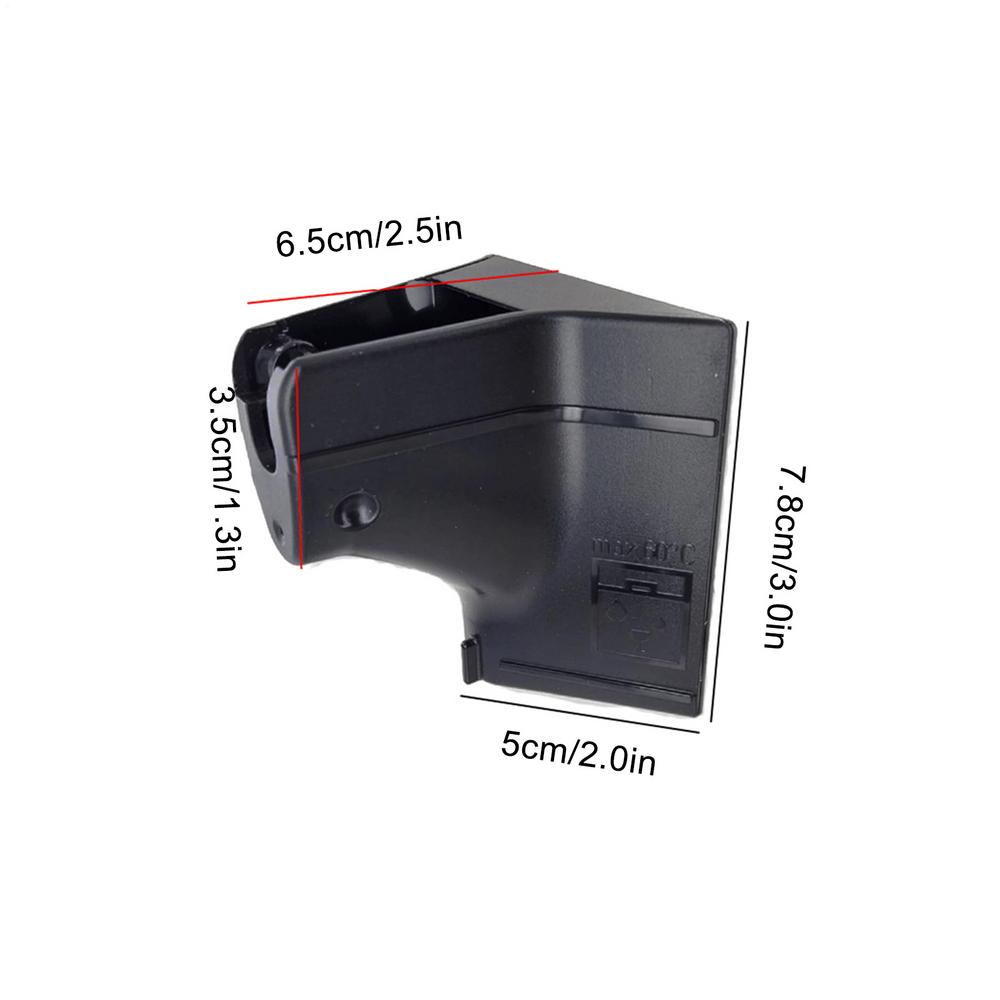 

Coffee Machine Adapter Dishwasher Safe Milk Container Tube Small Appliance Accessories For Food Making Restaurant Countertop чёрный