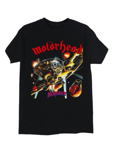 Motorhead Bomber Новая Черная Футболка Полный Размер Унисекс Футболка S