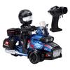 2.4G RC Tricycle Motorcycle 1:43 Scale Full Proportional Remote Control Drift Motorcycle with LED Lights and  