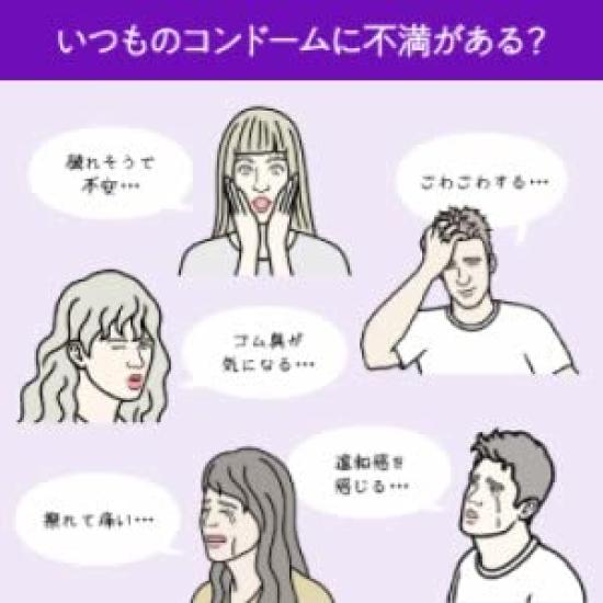 Fuji Latex SKYN Skin Premium Plus Condom IR Includes Original Cotton Pad [3-Box Set] 5-Piece Set, Material, Contraceptive,