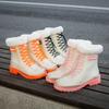 Fashion Waterproof Rain Boots for Women, Adult Mid-tube Rain Boots, Transparent Water Boots, Snow Boots, Motorcycle Boots