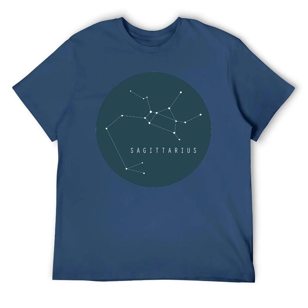 Round Neck Sagittarius Twelve Constellation (6) T-shirt  Motion Top Tee Funny Graphic Humor Graphic Travel USA Size