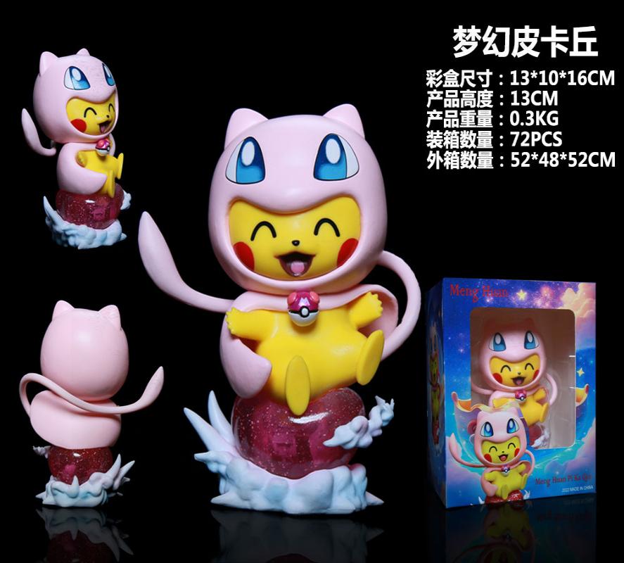 

Pikachu Cosplay Tyranitar Style Figure Egg Series Anime Collectible Model Desktop Ornament Gift For Fans Kids