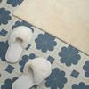 Vinyl Panel With A Motif For An Easy Wall Transformation 120x60 Cm Floral Checkered Pattern