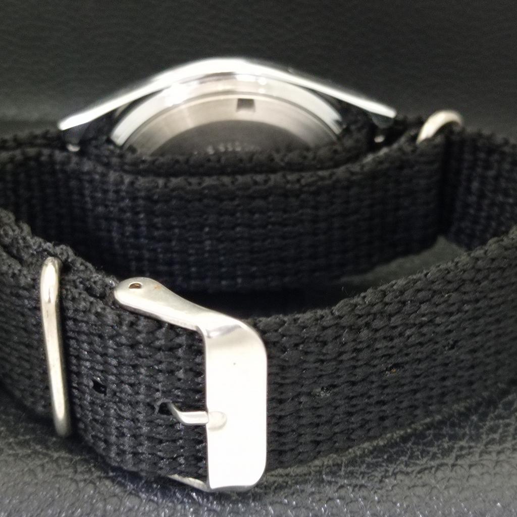 Generalüberholte Seiko 5 Automatikuhr Japan 6309A für Herren mit arabischem Zifferblatt und schwarzem Zifferblatt a427360-2 QRL-a427360