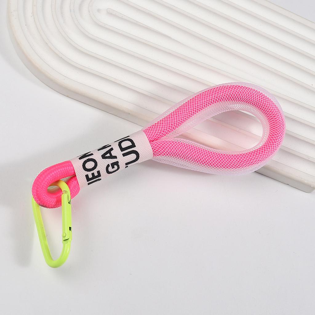 Multicolour Hand Woven Keychain Mobile Phone Lanyard Anti Lost Knot Rope Strap Key Ring Men Women Car Key Holder Accessory