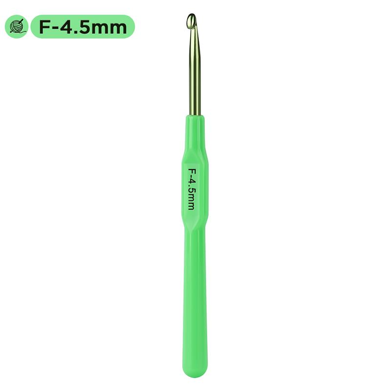 Aluminum Alloy Hook Needle  For DIY Knitting Sweater Weaving Knit Hook Tools Accessories (2.0/2.5/3.0/3.5/4.0/4.5/5.0 MM)