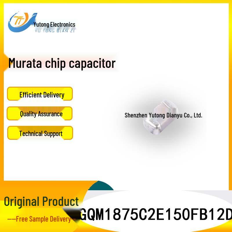 

Murata 0603 15pF C0G 250V 1% Ceramic Chip Capacitor GQM1875C2E150FB12D