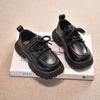 Children's Leather Shoes Black Girl School Uniform Performance Shoes Thick Bottom Versatile Kids Causal Princess Mary Jane Shoes