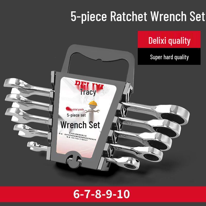 Obousměrná ráčna Sadu oboustranných klíčů - Rychlé šetření práce, Otevřený a Očkový konec, Nářadí pro autoopravy.