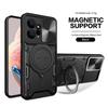 Magsafe Magnetic Camera Protection Case for Redmi Note 12 4G 12s  Armor Hybrid Metal Ring Back Cover For Redmi Note12 Pro Plus