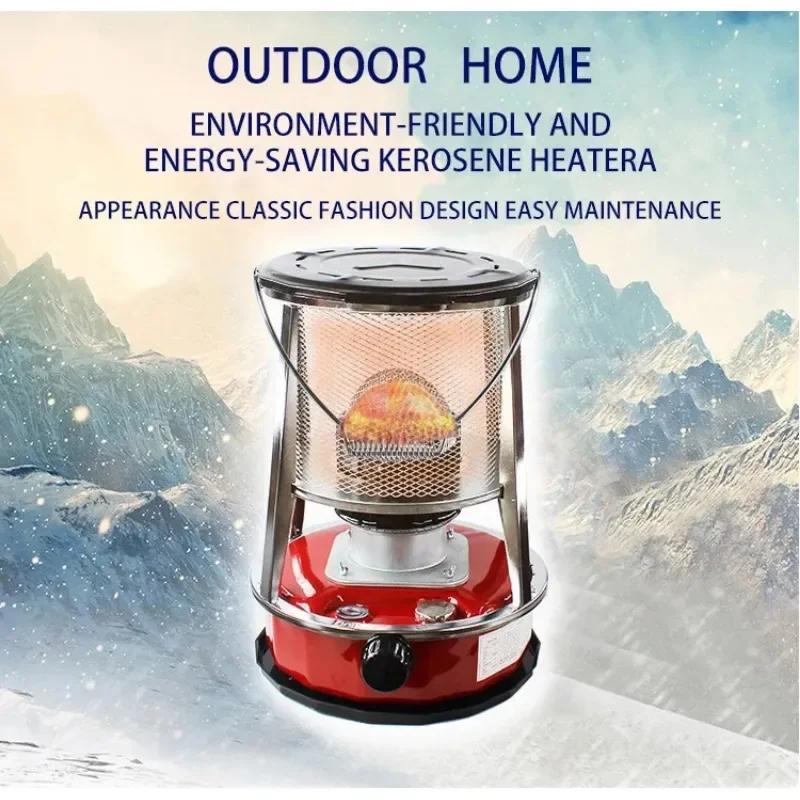 4.5L Portable Kerosene Stove Heater Home Heater Outdoor Camping Stove Kerosene Stove for Camping Fishing Hunting Cooking
