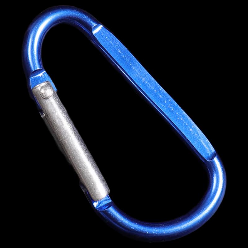 Colorful D-Type Flat Climbing Carabiner