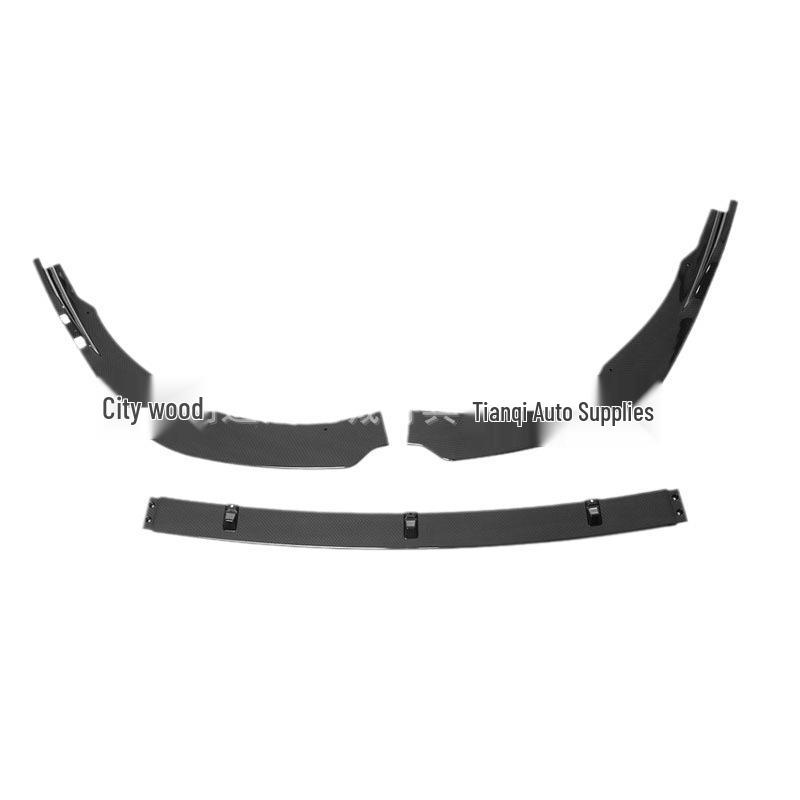 Toyota Camry generația a 8-a (2018-2019) Kit Splitter Față: Protecții decorative pentru buze și colțuri