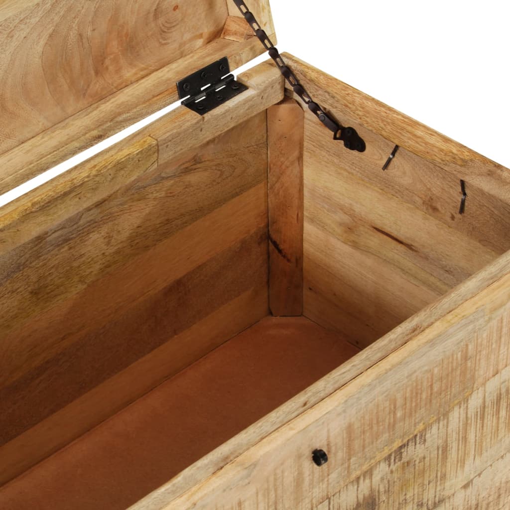 Vidaxl Solid Raw Mango Wood Chest