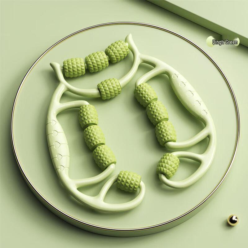 Ayub 12-Wheel Ring Leg & Calf Massager Roller