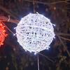 Outdoor LED Rattan Ball String Lights for Festivals and Landscape Decor
