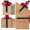 Aluminum Alloy Marking Gauge Metric Inch Woodworking Scriber Blade Type Wood Dowel Layout Marking Tool