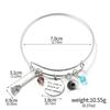 Enchanted Witch's Good Friend Bestie Bracelet with Magic Hat, Staff, and Crown Necklace
