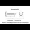 KeWeng 304 Stainless Steel Hex Head Bolt