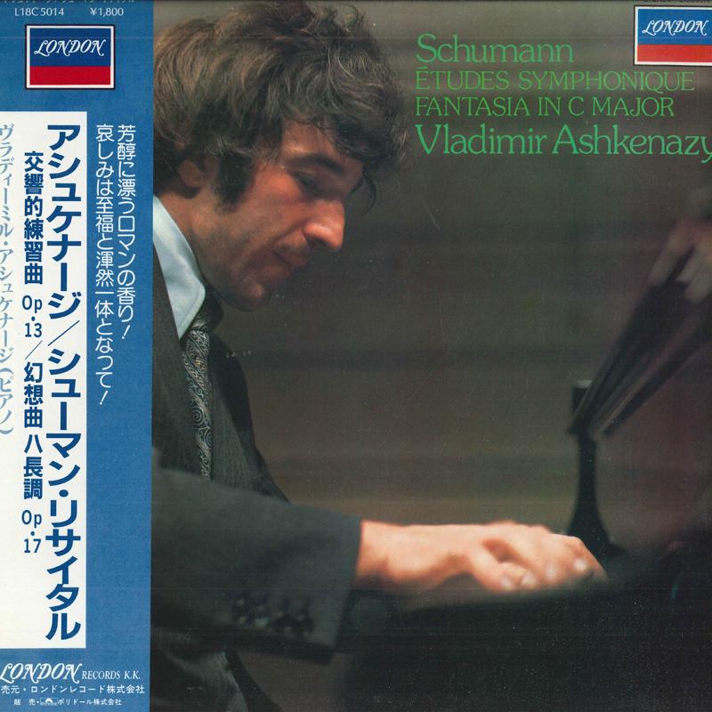 LP Record VLADIMIR ASHKENAZY - Ashkenazy Schumann Recital: Symphon L18C5014 LONDON Japan Obi Classical Used