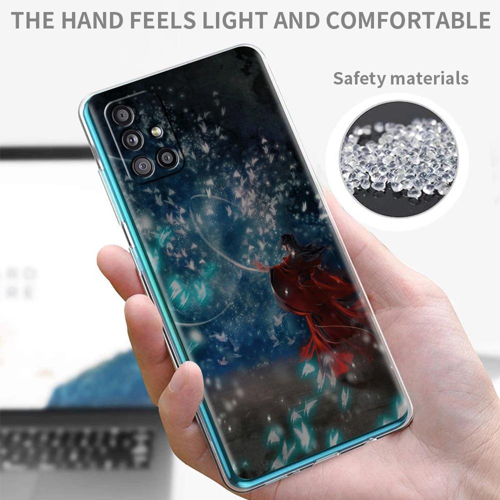 Etui Na Telefon Błogosławieństwo Oficjala Niebios Dla Samsung Galaxy A51 A71 A21S A12 A11 A31 A41 A52 A32 5G A72 A01 A33 A13 5G Przezroczyste Etui