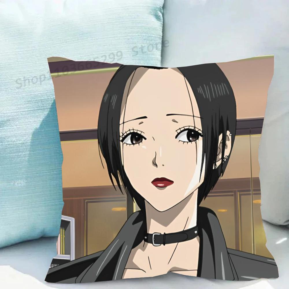 1pc Japanese Classic Anime NANA Pillow Case Square Bedroom Sofa Leisure Comfort Cushion Car Living Room Home Decoration