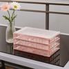 Drawer Style Jewelry Storage Box Dustproof Multi-layer Jewelry Box  Home Organization