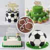 4pcs Football Pattern Cookie Cutter Set Non-Stick Hexagon Cookie Cutter  Kitchen Accessory