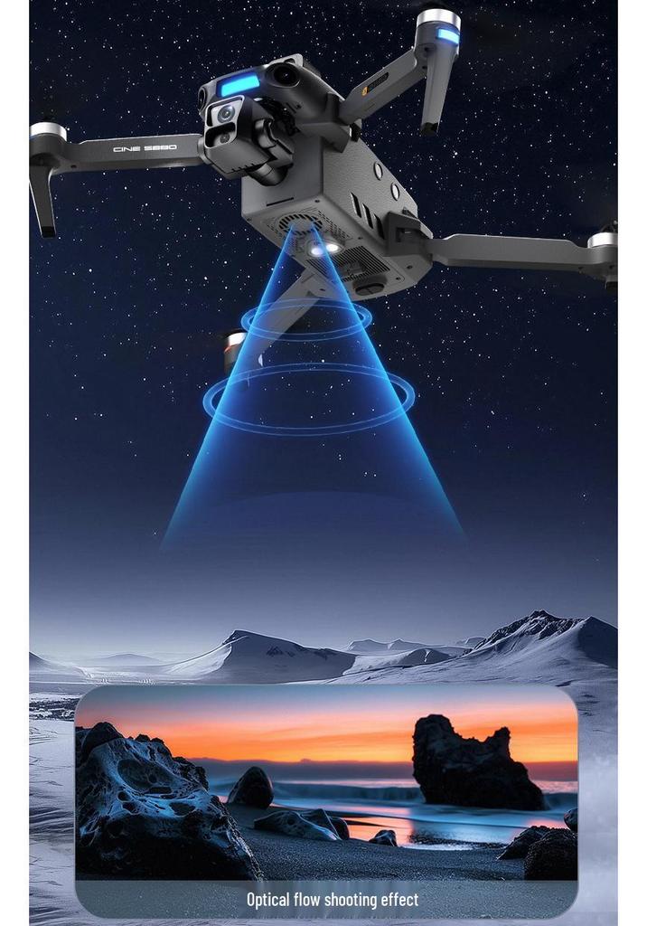 S880 Drone HD: 12km Transmission, 50-Minute Battery, Touchscreen Control 