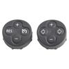 Multifunction Cruise Button Cover for Mini Steering Wheel Fits Models R55 R56 R57 R58 R59 R60 and R61 Pack of 4