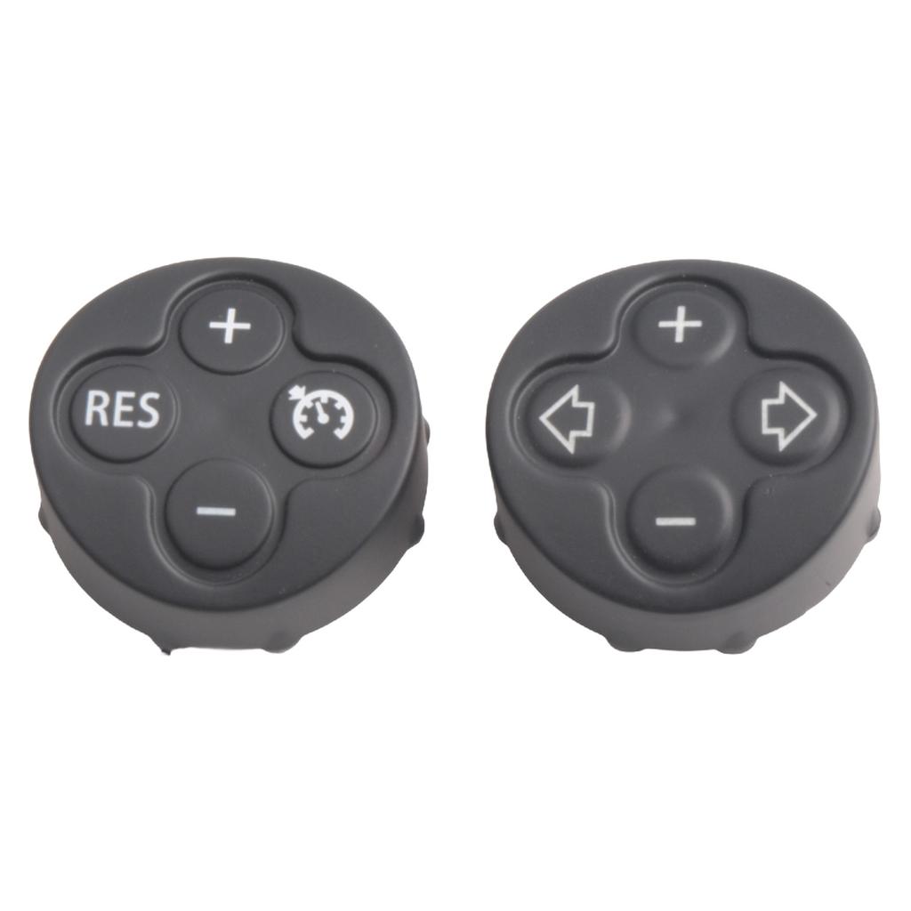 Multifunction Cruise Button Cover for Mini Steering Wheel Fits Models R55 R56 R57 R58 R59 R60 and R61 Pack of 4