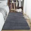 Velvet Shaggy Solid Color Mat, Indoor Decorative Mat, Fluffy Mat, Suitable for Bedroom Living Room Leisure Area Bedside  Puffy Mat Fashion Soft Mat