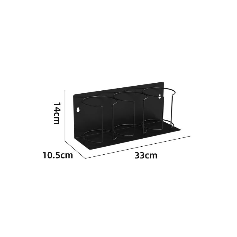 

3/4Cups Carbon Steel Magnetic Cup Holder For Stanley Cup Storage Rack Magnetic Water Bottle Organizer For Kitchen Refrigerator