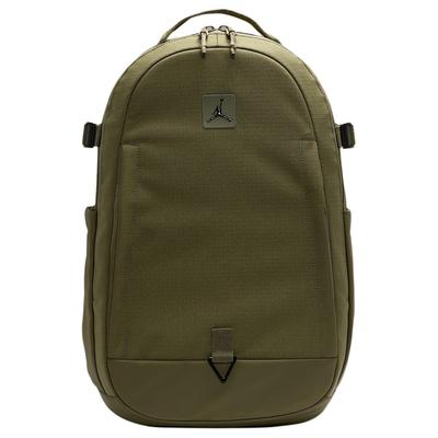 Franchise Polyester Backpack Unisex Medium Olive Green Jordan HF1789-222