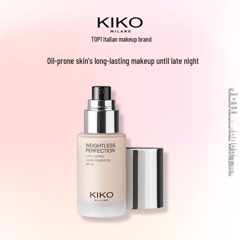 

KIKO Lightweight Long-Lasting Matte Foundation