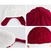 Gorro de Bebé de Punto Gorro de Lana de Terciopelo 1-5 Años Sombrero Lei Feng Niños Niñas Infantil