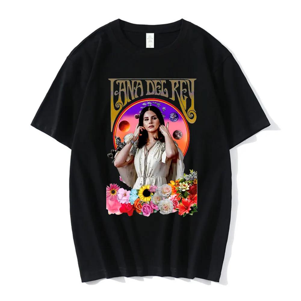 Unisex New Lana Del Rey Ldr Graphic Print T Shirt Fashion Streetwear Short Sleeve Casual Crew Neck Plus Size T Shirt Women 62477