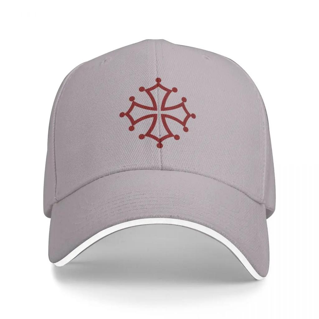 Cathar Cross, Occitan Cross Baseball Cap Rave Beach Bag Wild Ball Hat Hats For Women Men's