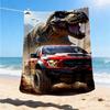 1pc Dinosaur Adventure Outdoor Flannel Blanket , Machine Washable Perfect Gift for Birthday , Holiday Travel Accessory , Durable Material
